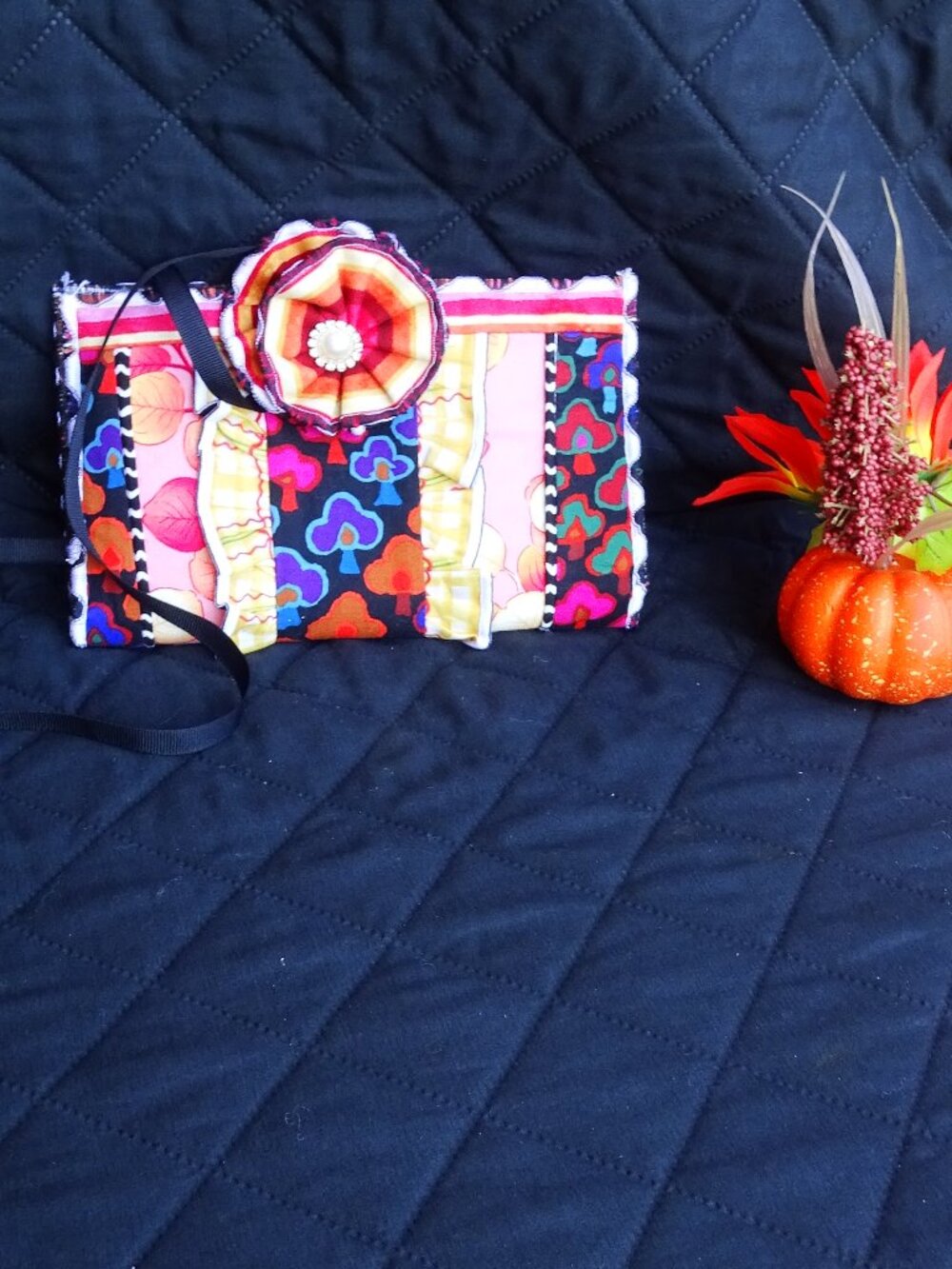 Hand - Crafted Fabric Traveling Jewelry Case